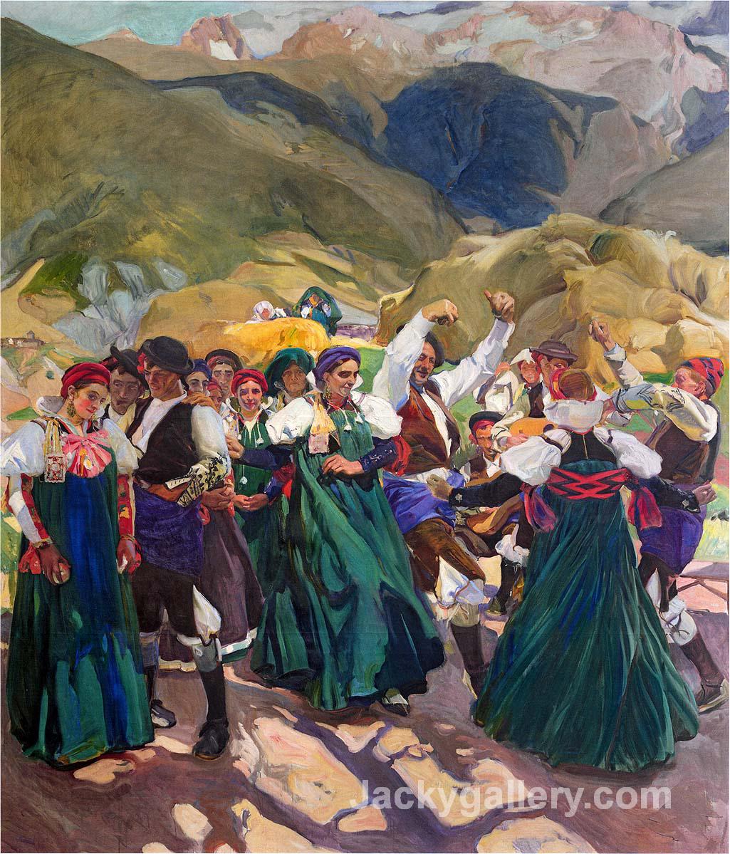 Aragon, Jota by Joaquin Sorolla y Bastida paintings reproduction